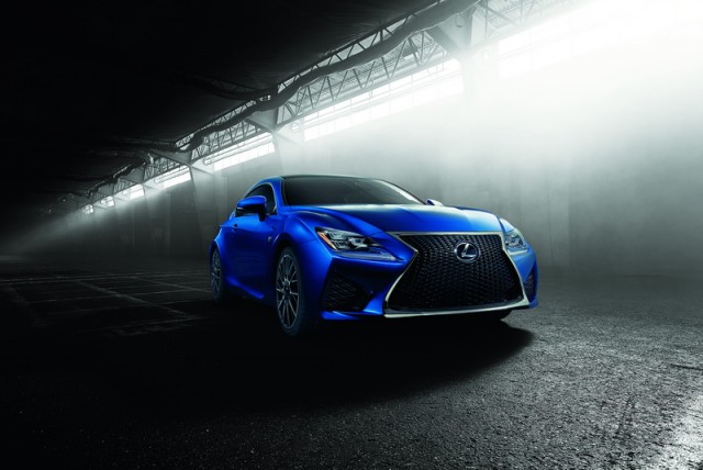 Gallery: Lexus RC F to take on BMW M4. Image by Lexus.