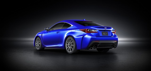 Lexus RC F is official. Image by Lexus.
