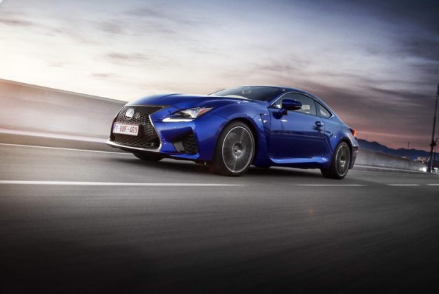 First drive: Lexus RC F. Image by Lexus.
