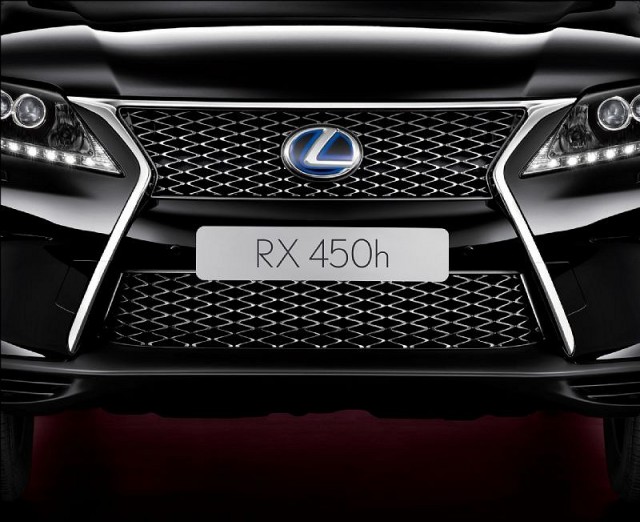 Lexus teases updated RX SUV. Image by Lexus.