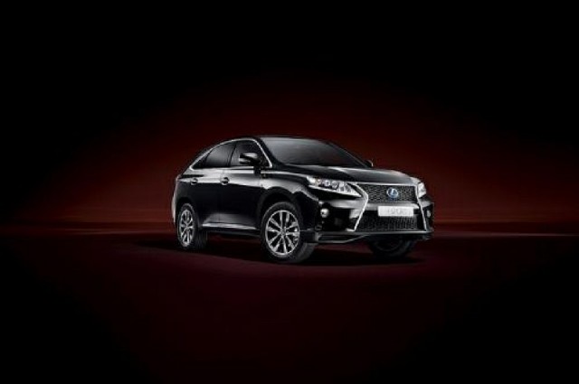 Updated Lexus RX range. Image by Lexus.