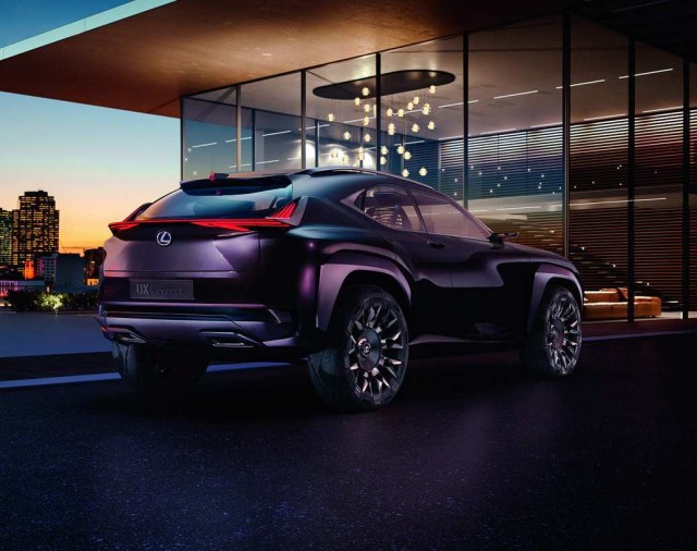 Lexus lines up UX Concept for Paris. Image by Lexus.