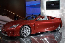 2008 Lexus LF-A Roadster. Image by Shane O' Donoghue.