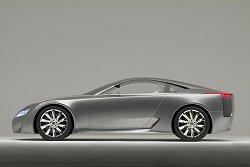 2005 Lexus LF-A concept. Image by Lexus.