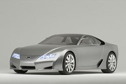 2005 Lexus LF-A concept. Image by Lexus.