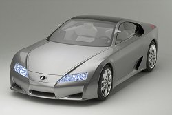 2005 Lexus LF-A concept. Image by Lexus.