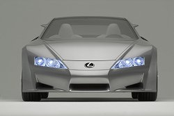 2005 Lexus LF-A concept. Image by Lexus.