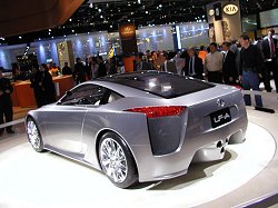 2005 Lexus LF-A concept. Image by John LeBlanc.