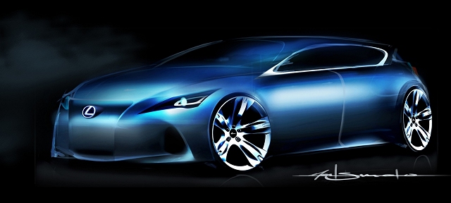 Lexus unveils 1 Series rival. Image by Lexus.