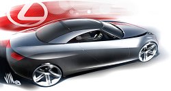 2004 Lexus Sports Coupe concept. Image by Lexus. Click here for a larger image. 2004 Lexus Sports Coupe concept. Image by Lexus.