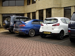 2009 Mitsubishi Colt Ralliart. Image by Kyle Fortune.