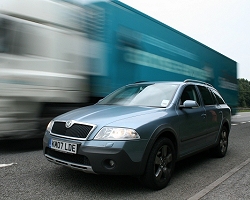 2008 Skoda Octavia Scout. Image by Alisdair Suttie.