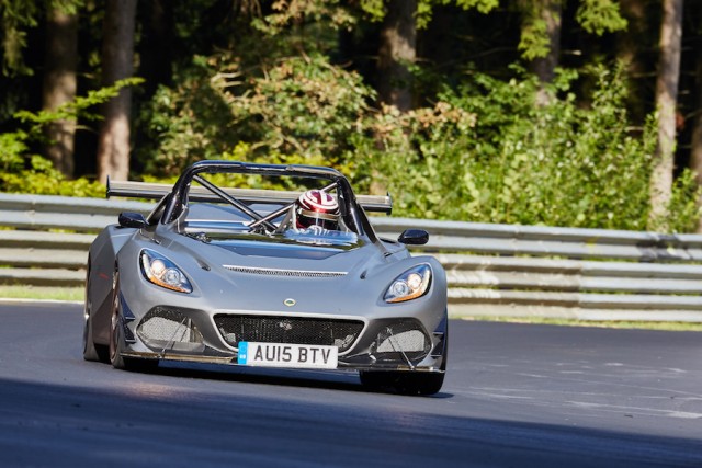 Lotus reveals Nordschleife video of 3-Eleven. Image by Lotus.