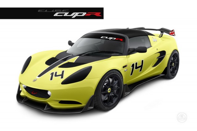 New track-only Lotus Elise launched. Image by Lotus.