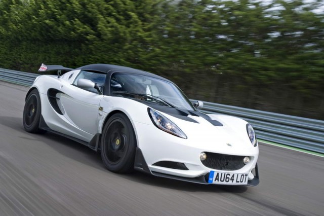 New race-bred road-going Lotus Elise. Image by Lotus.