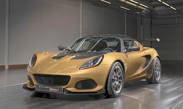 Ultimate Lotus Elise - the 290hp/tonne Cup 260. Image by Lotus.