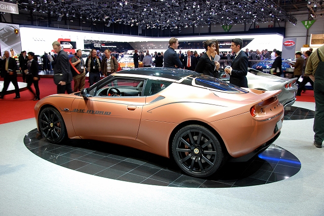 Geneva: Lotus Evora 414E Hybrid. Image by Kyle Fortune.