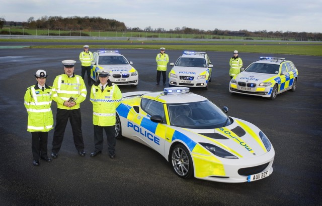 Lotus and Police in drink driving campaign. Image by Lotus.
