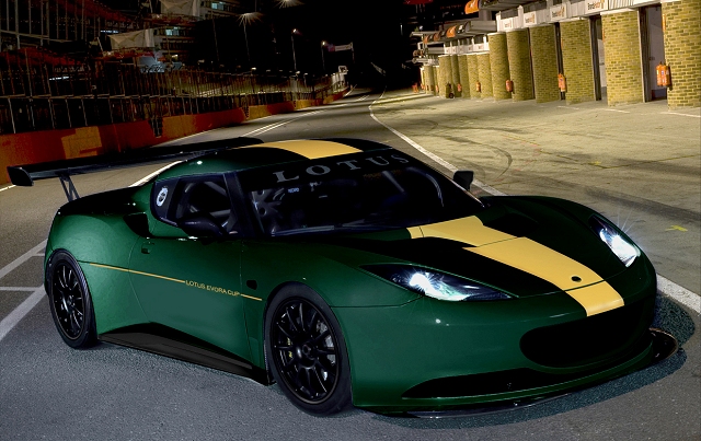 Evora Cup racer loose. Image by Lotus.