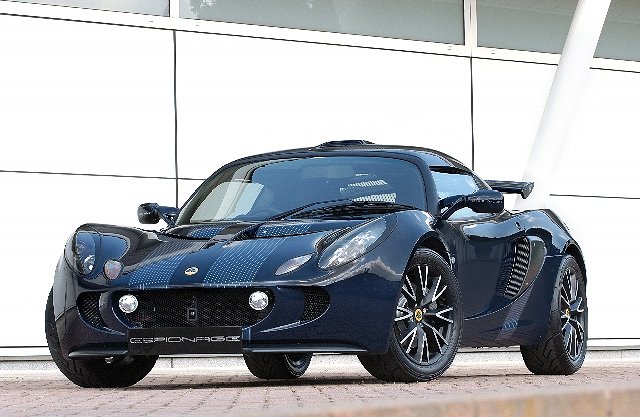 Special edition Exige shows its stripes. Image by Lotus.