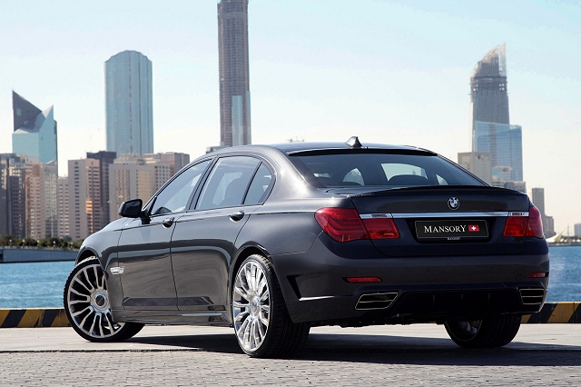 Mansory does a BMW 7 Series. Image by Mansory.
