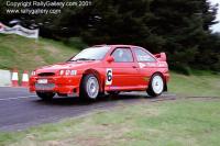 Steve Scott/John Legg - Escort WRC. Picture by Mark Sims.