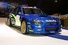 New Subaru Impreza WRC car for 2003. Photograph by Mark Sims. Click here for a larger image.
