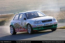 David Kynaston - overall rally winner. Image by RallyGallery.com. Click here for a larger image.