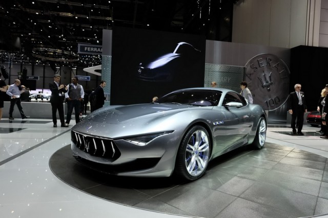 Stunning new Maserati concept. Image by Newspress.