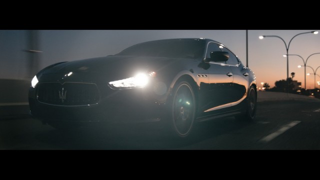 Maserati strikes during Super Bowl. Image by Maserati.