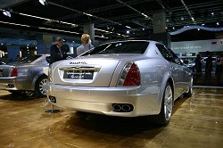 2005 Maserati Quattroporte. Image by Shane O' Donoghue. Click here for a larger image. 2005 Maserati Quattroporte. Image by Shane O' Donoghue.