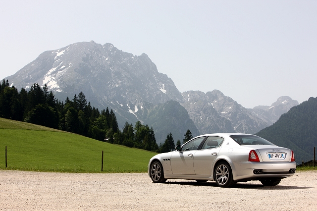 Maserati four-door with more. Image by Maserati.