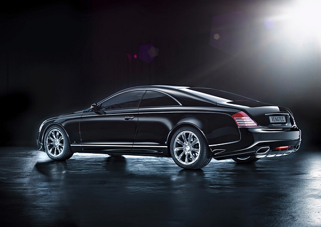 Maybach Coupé official photos arrive. Image by Xenatec.