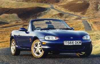 The MX-5 in it's natural habitat - an open road