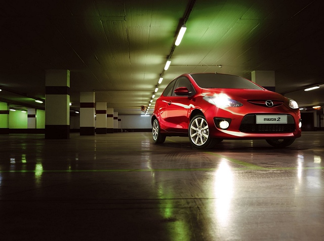 Mazda2 goes to three. Image by Mazda.