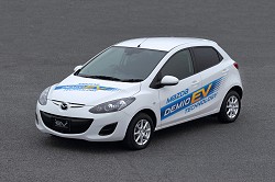 2011 Mazda2 EV prototype. Image by Mazda.