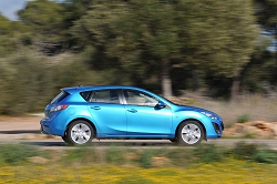 2009 Mazda3 five-door hatchback. Image by Mazda.