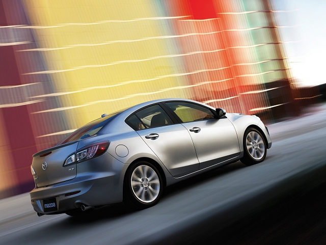 Updated Mazda3 gets the boot. Image by Mazda.