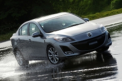 2009 Mazda3 saloon. Image by Mazda.