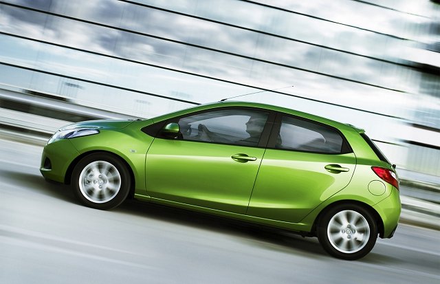 Mazda's new city car arrives in Geneva. Image by Mazda.