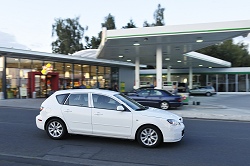 2009 Mazda3 with Smart Idle Stop Start. Image by Mazda.