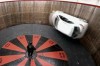 Mazda2 takes on the wall of death. Image by Mazda.