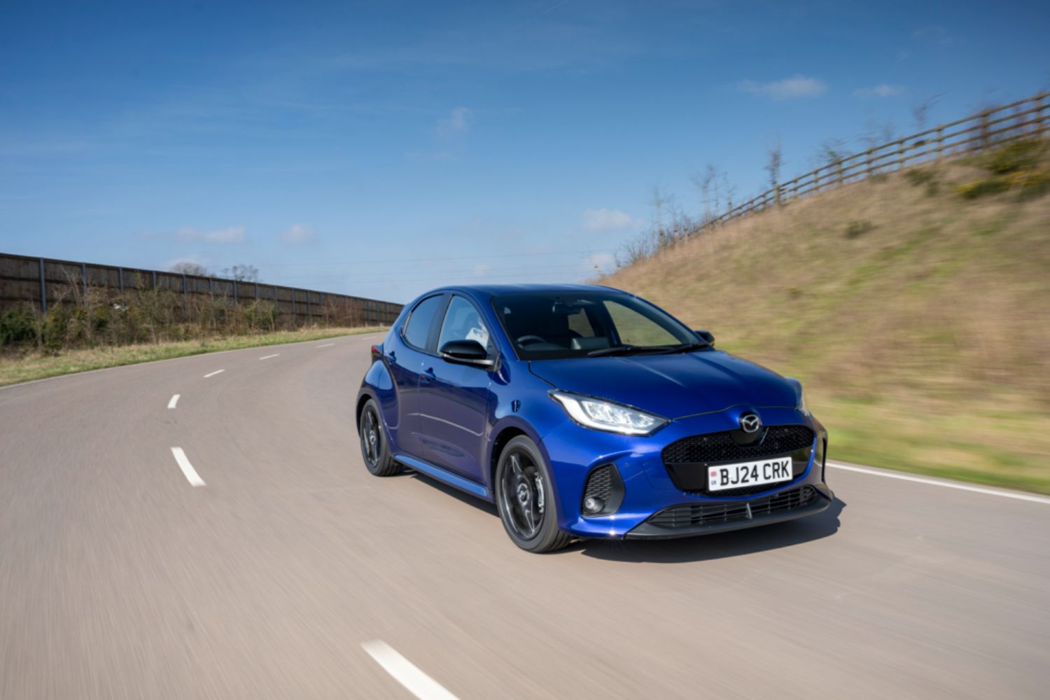 First drive: Mazda2 Hybrid. Image by Mazda.