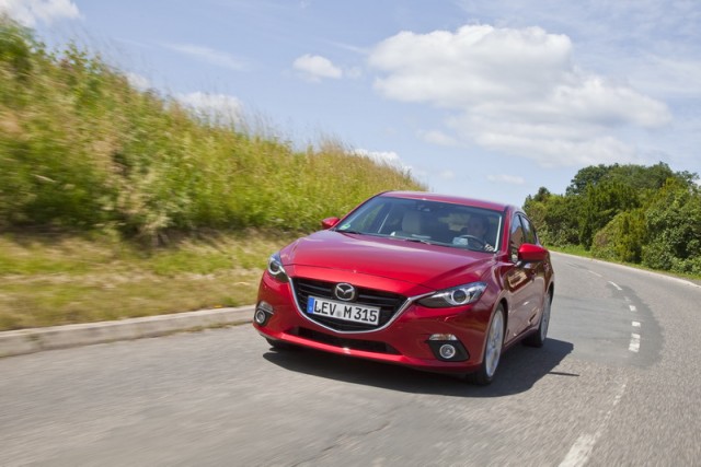 Mazda3 undergoes endurance trial. Image by Mazda.