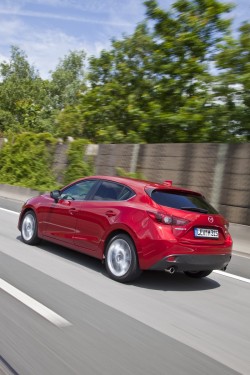 2013 Mazda3 hatchback. Image by Mazda.