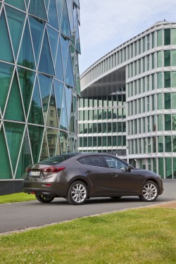 2013 Mazda3 saloon. Image by Mazda.