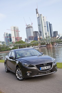 2013 Mazda3 saloon. Image by Mazda.