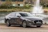 2023 Mazda3 e-Skyactiv X Takumi Saloon. Image by Mazda.