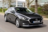 2023 Mazda3 e-Skyactiv X Takumi Saloon. Image by Mazda.