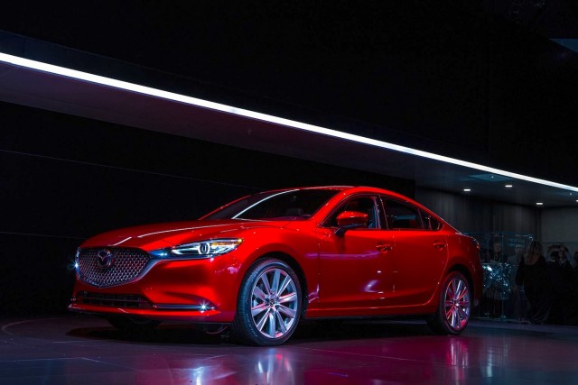 Mazda 6 revised for third time. Image by Mazda.